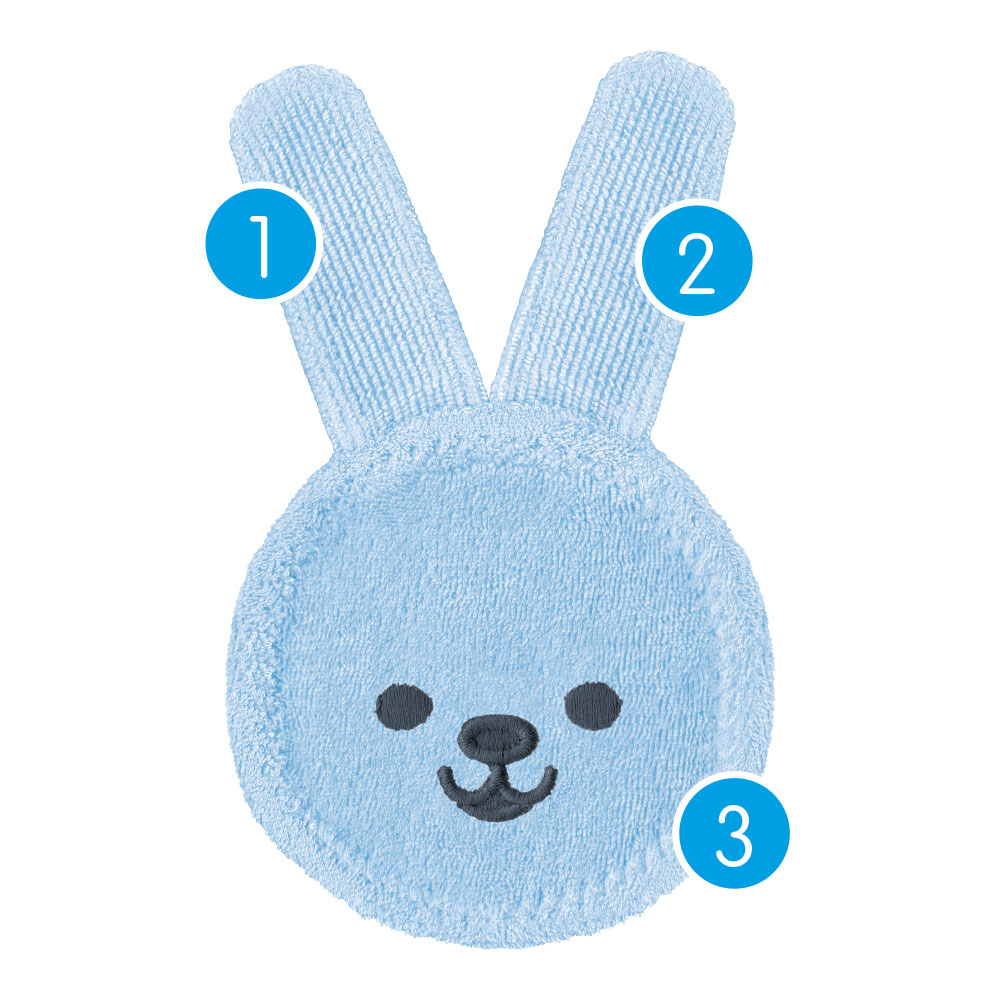 Bebe Enfants Lapin Gant De Massage Pour Bebe